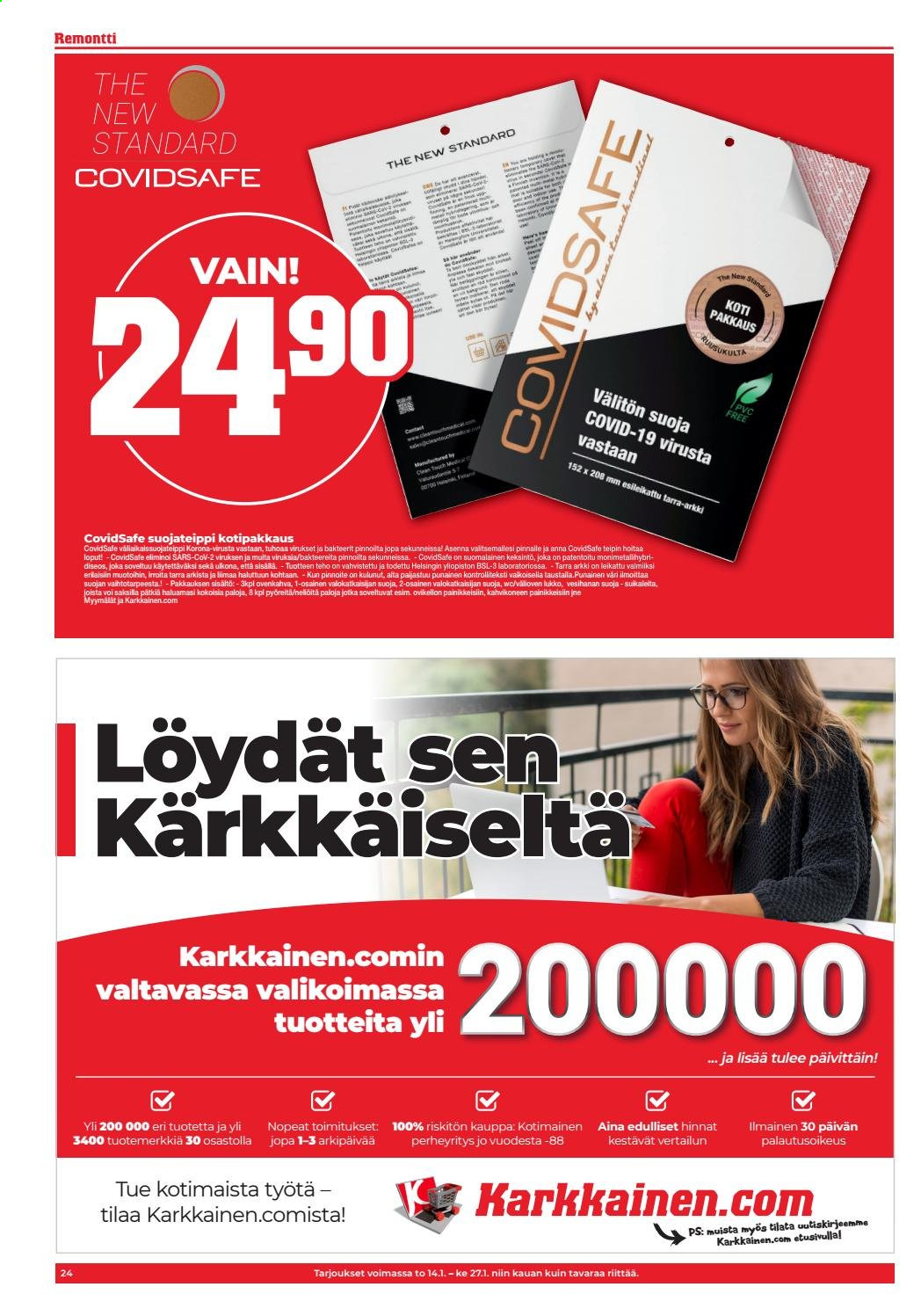 Kärkkäinen tarjoukset - 14.01.2021 - 27.01.2021. Sivu 18
