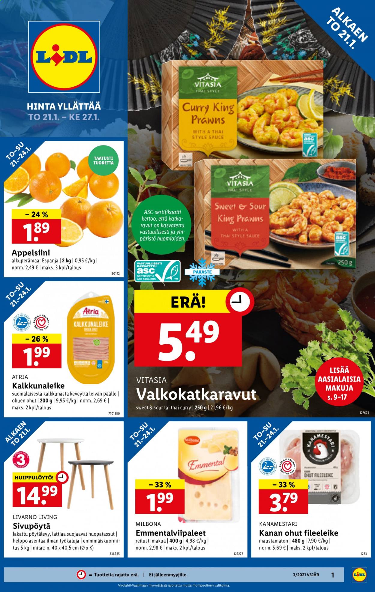 Lidl tarjoukset - 21.01.2021 - 27.01.2021. Sivu 1