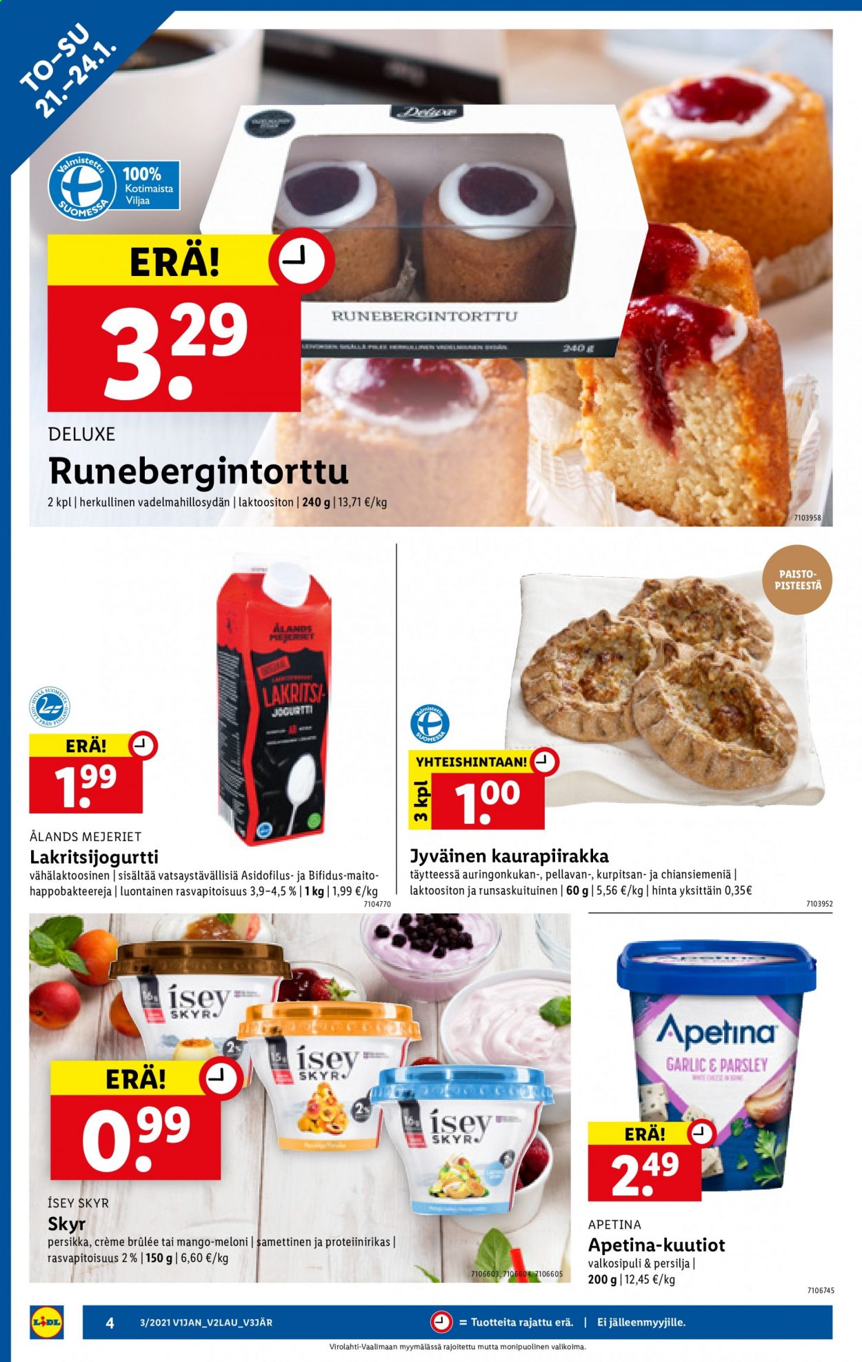 Lidl tarjoukset - 21.01.2021 - 27.01.2021. Sivu 4