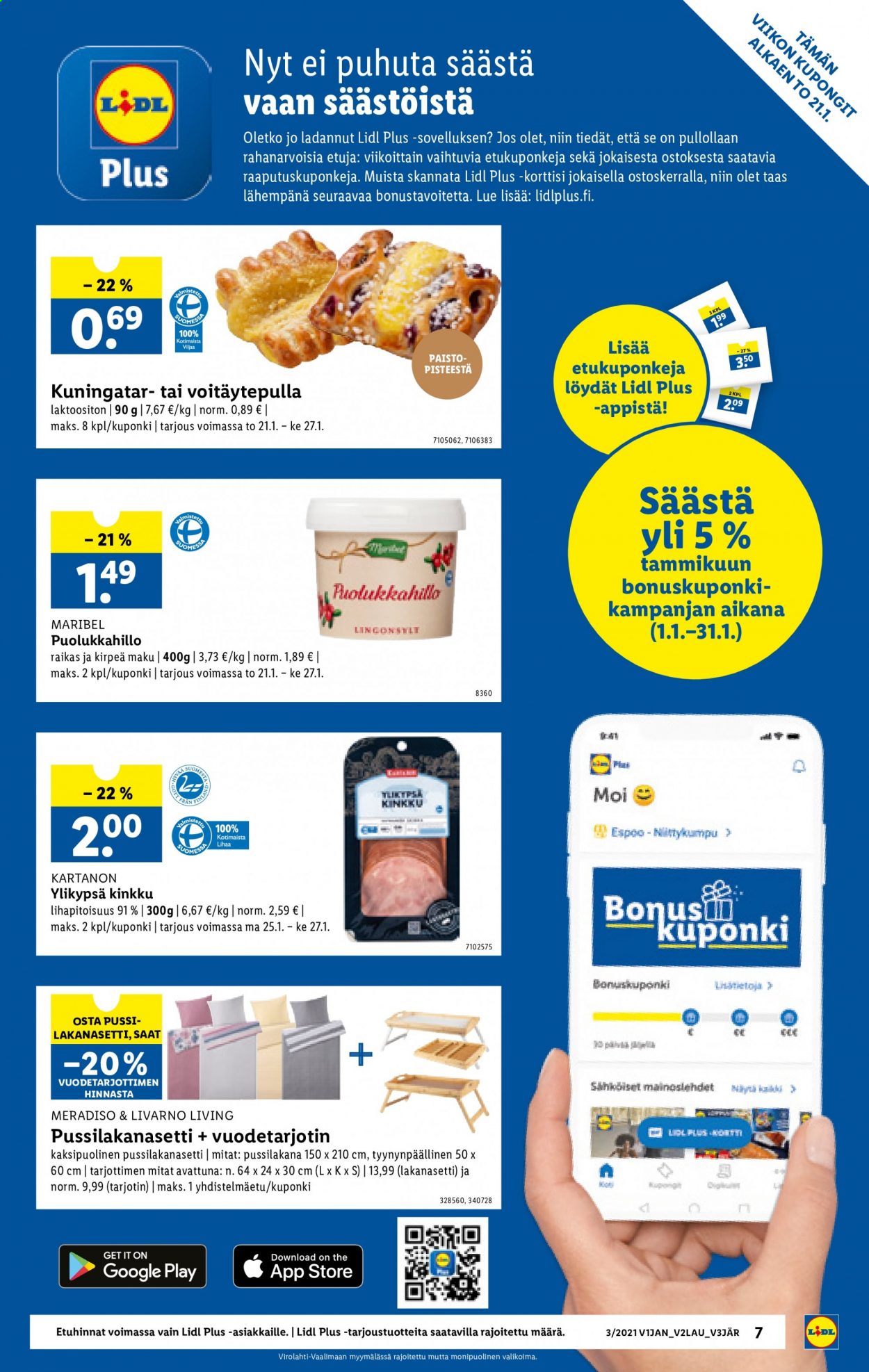 Lidl tarjoukset - 21.01.2021 - 27.01.2021. Sivu 7