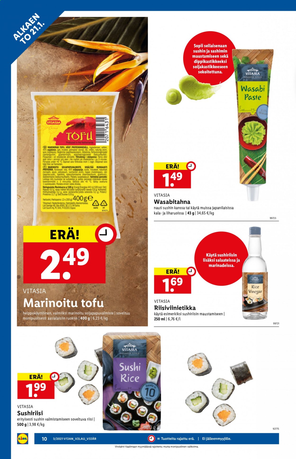 Lidl tarjoukset - 21.01.2021 - 27.01.2021. Sivu 10