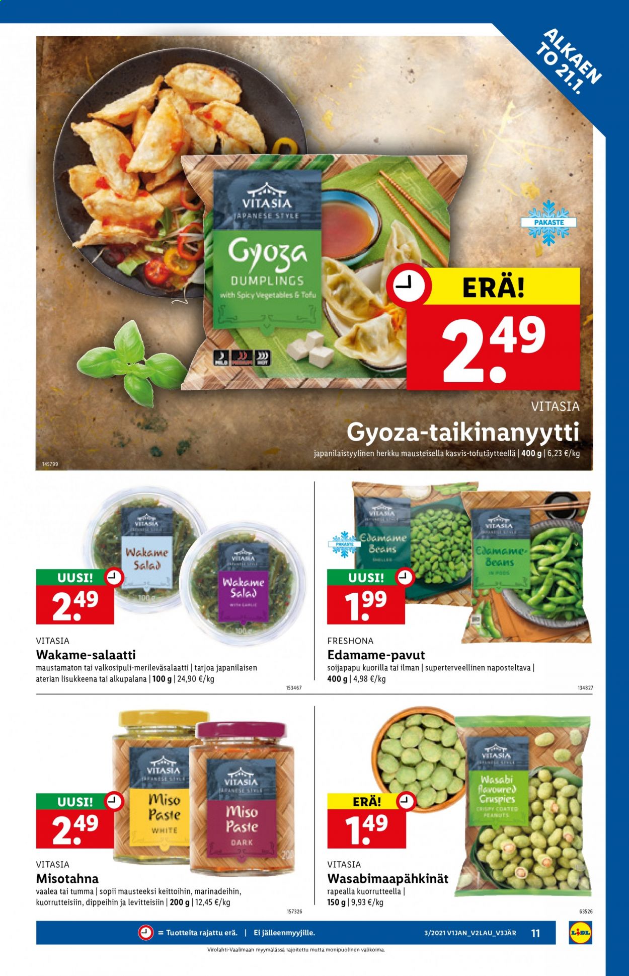 Lidl tarjoukset - 21.01.2021 - 27.01.2021. Sivu 11