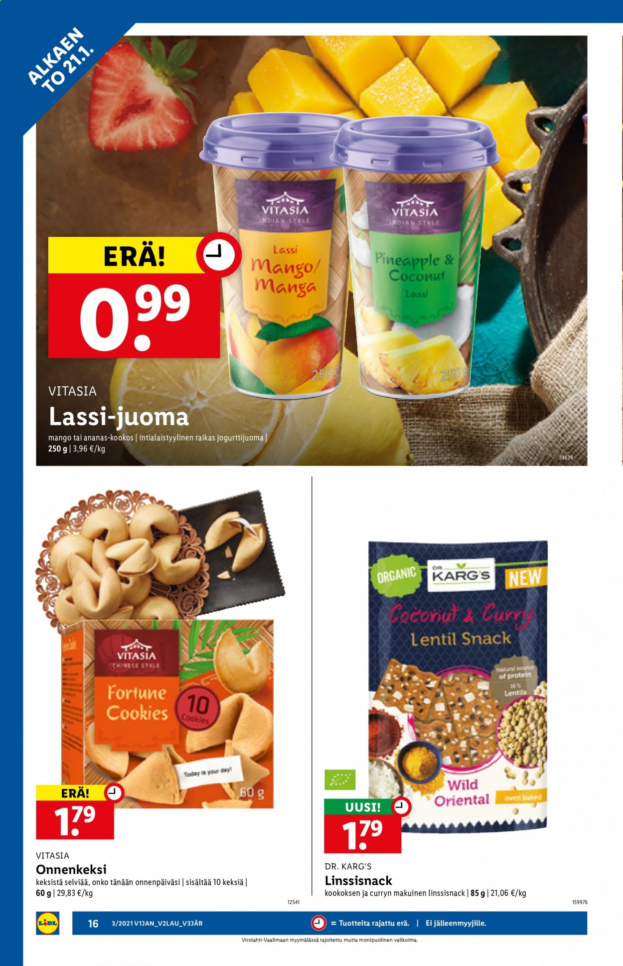 Lidl tarjoukset - 21.01.2021 - 27.01.2021. Sivu 16
