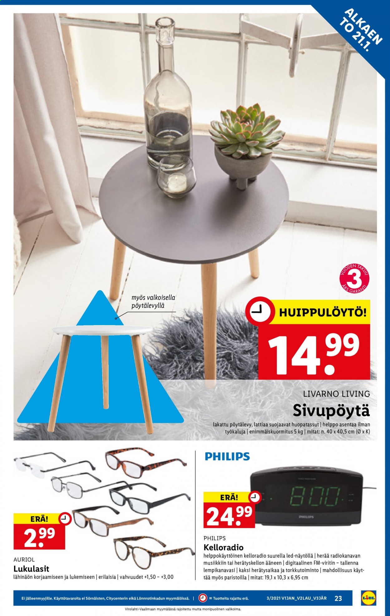 Lidl tarjoukset - 21.01.2021 - 27.01.2021. Sivu 23