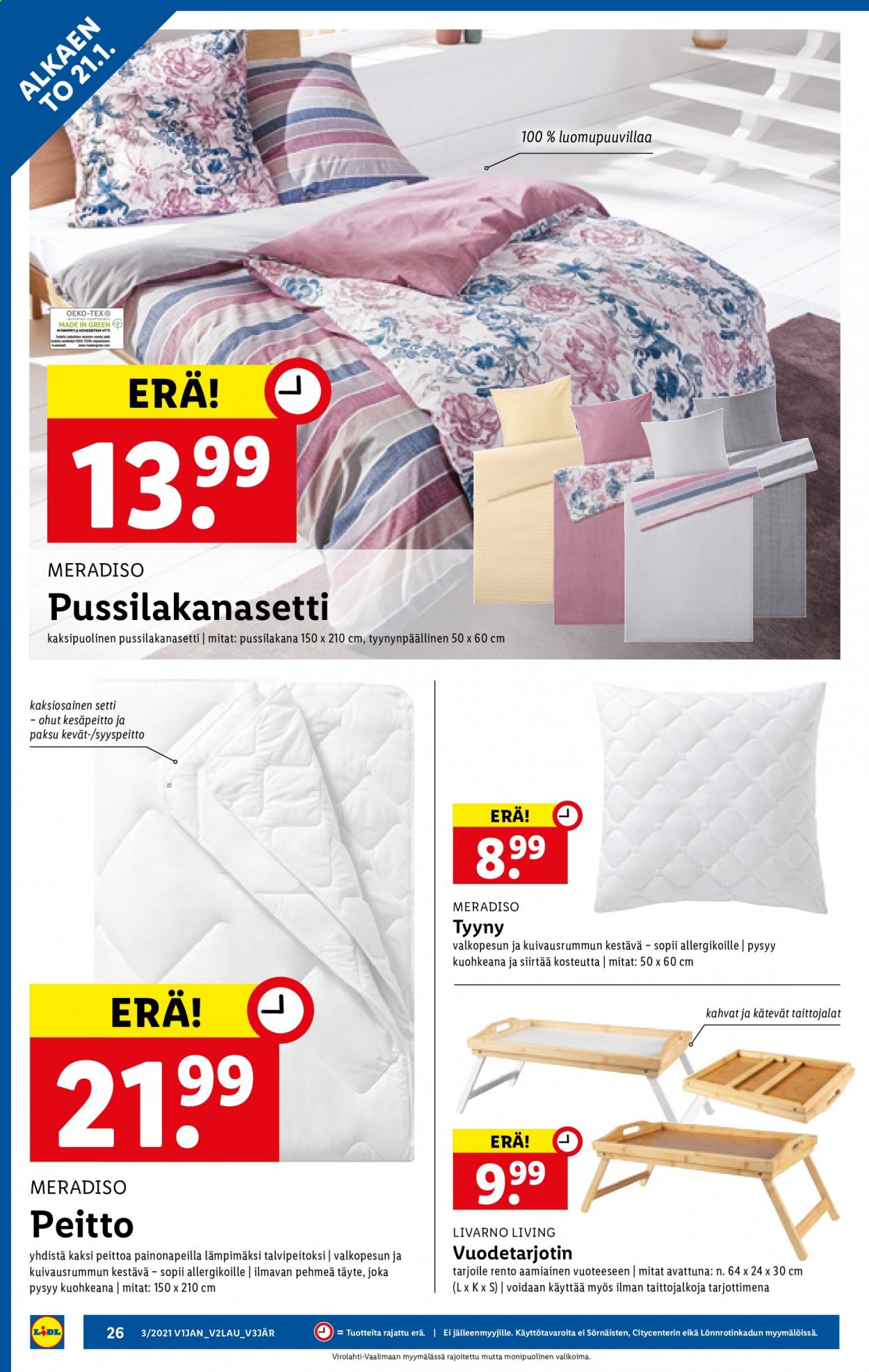 Lidl tarjoukset - 21.01.2021 - 27.01.2021. Sivu 26