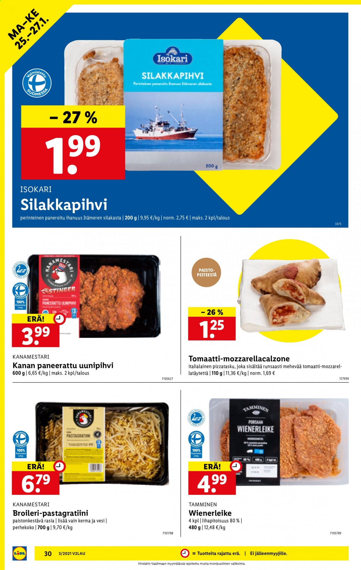 Lidl tarjoukset - 21.01.2021 - 27.01.2021. Sivu 30