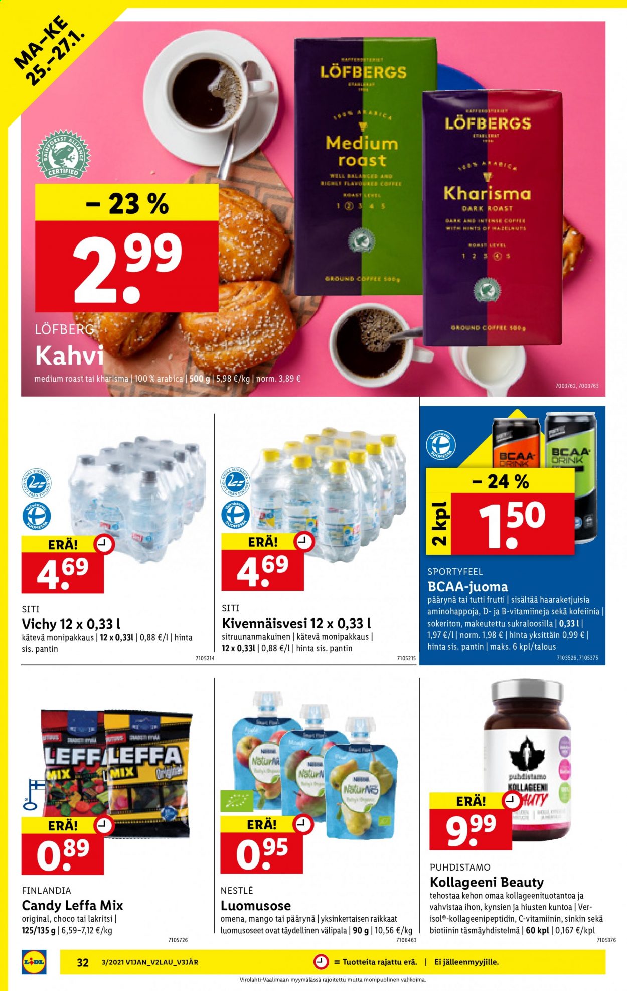 Lidl tarjoukset - 21.01.2021 - 27.01.2021. Sivu 32