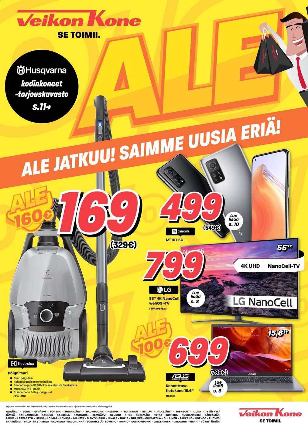 Veikon Kone tarjoukset - 18.01.2021 - 24.01.2021. Sivu 1