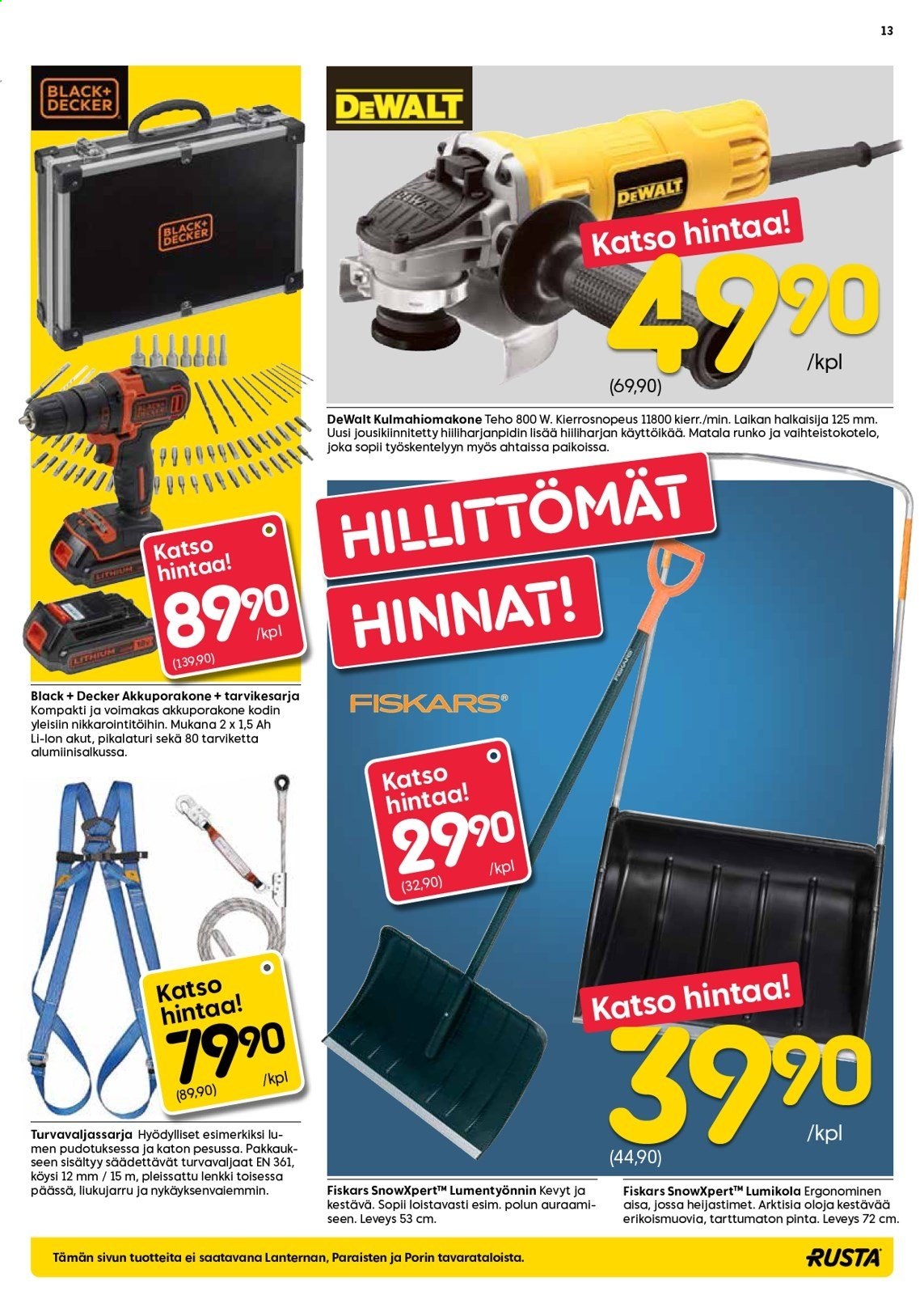 Rusta tarjoukset - 20.01.2021 - 26.01.2021. Sivu 13