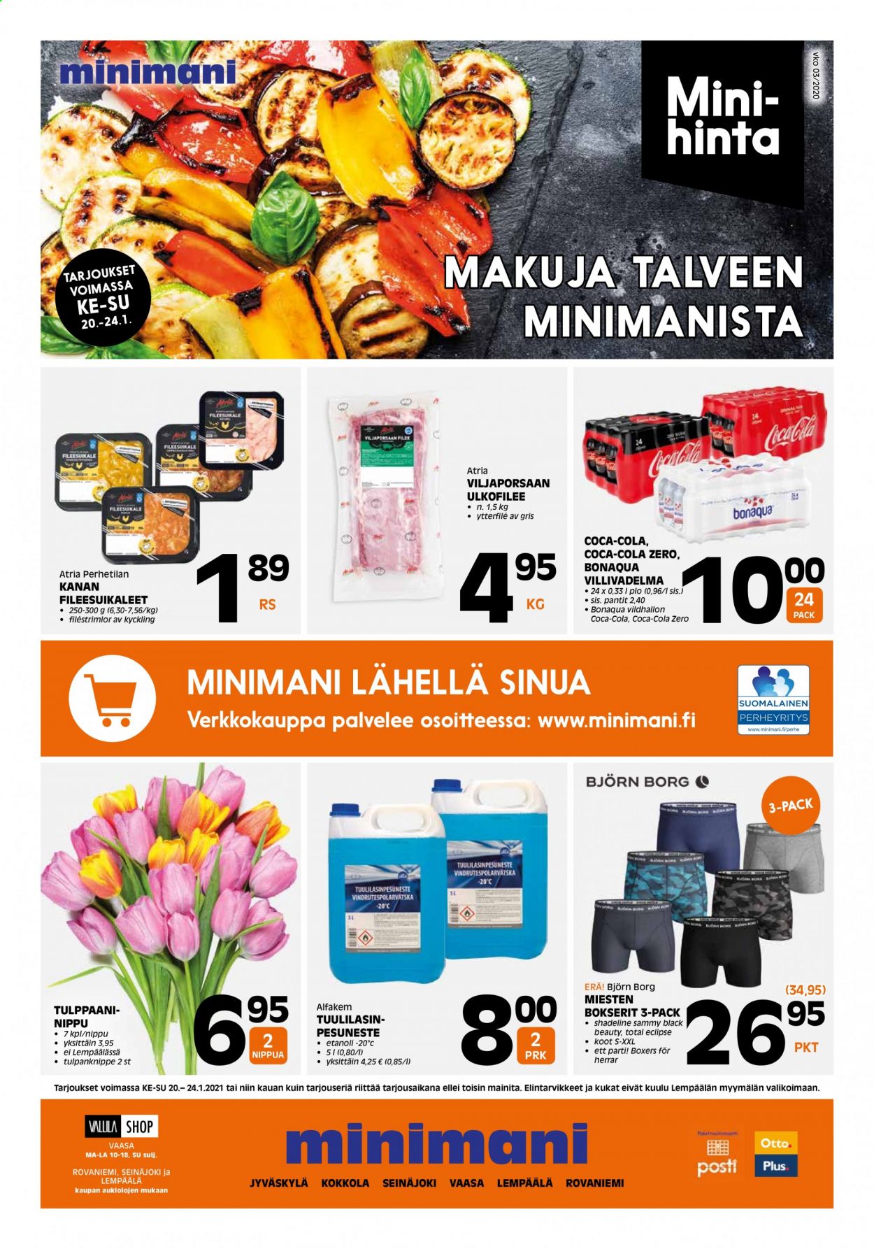 Minimani tarjoukset - 20.01.2021 - 24.01.2021. Sivu 1