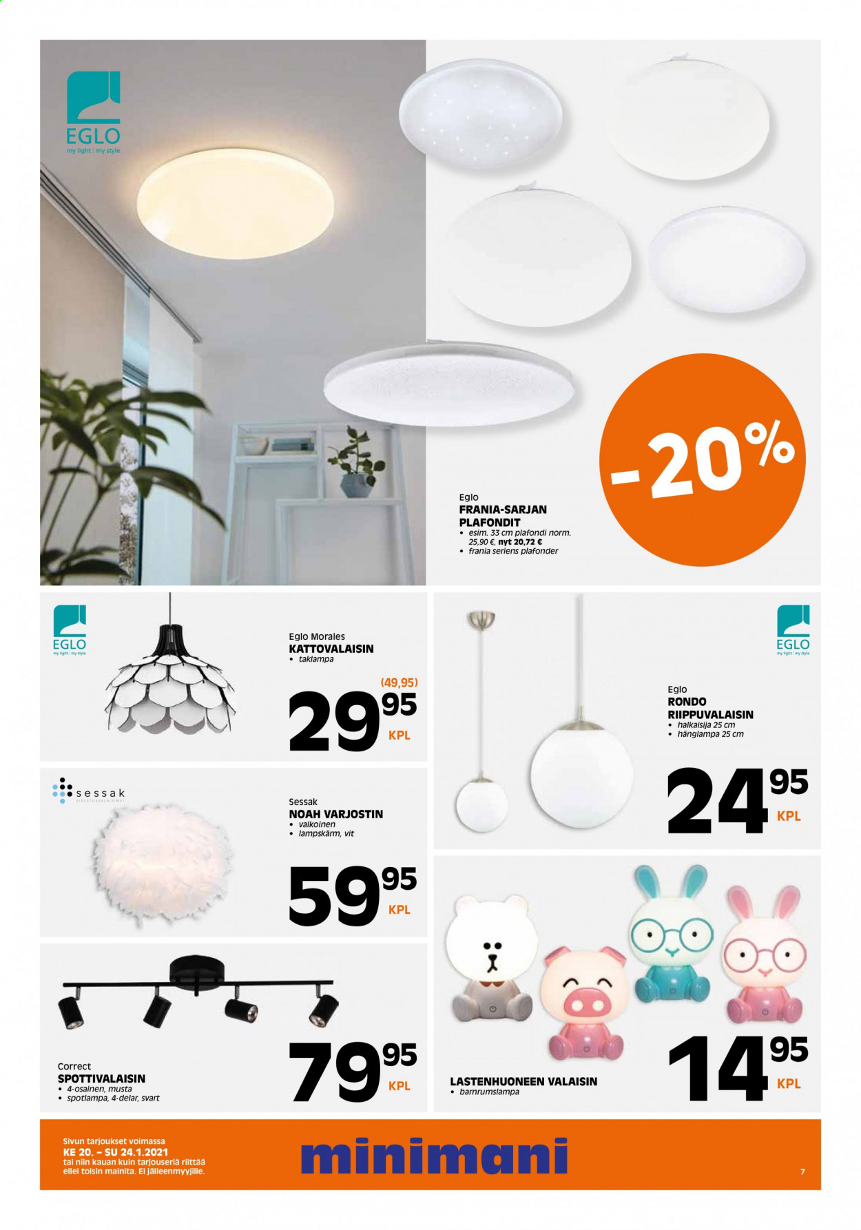 Minimani tarjoukset - 20.01.2021 - 24.01.2021. Sivu 7