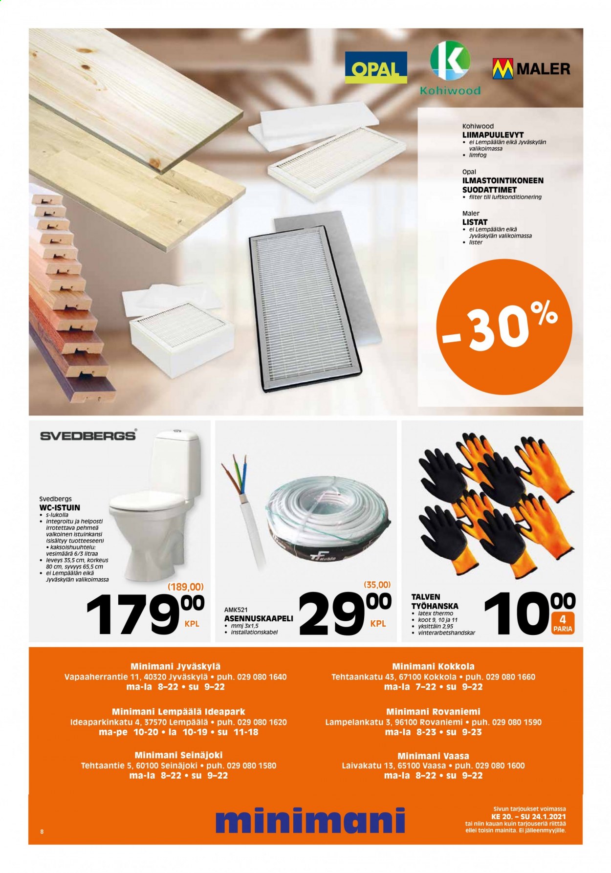 Minimani tarjoukset - 20.01.2021 - 24.01.2021. Sivu 8