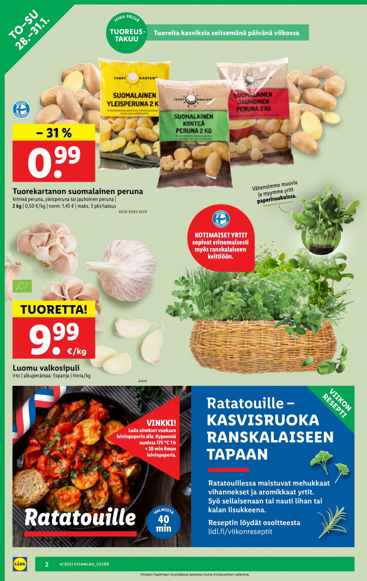 Lidl tarjoukset - 28.01.2021 - 03.02.2021. Sivu 2