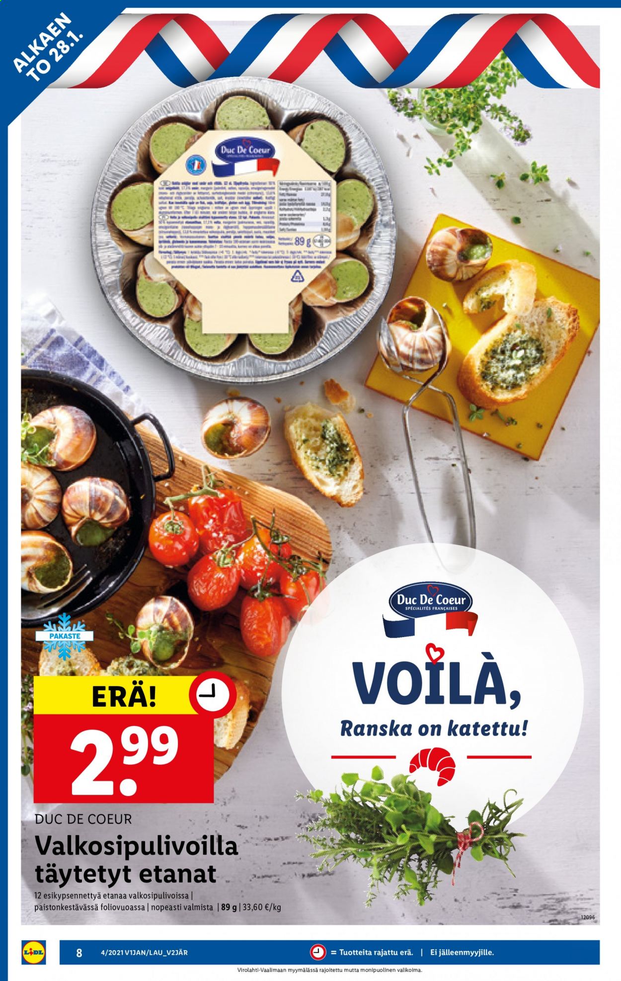 Lidl tarjoukset - 28.01.2021 - 03.02.2021. Sivu 8