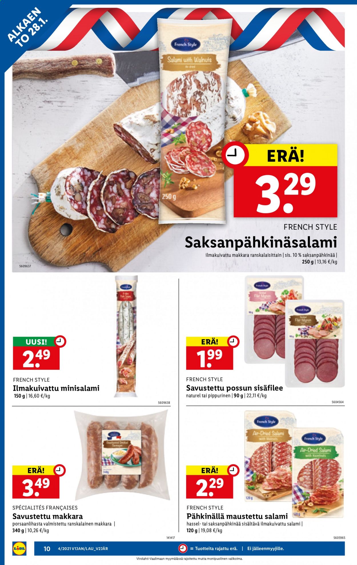 Lidl tarjoukset - 28.01.2021 - 03.02.2021. Sivu 10