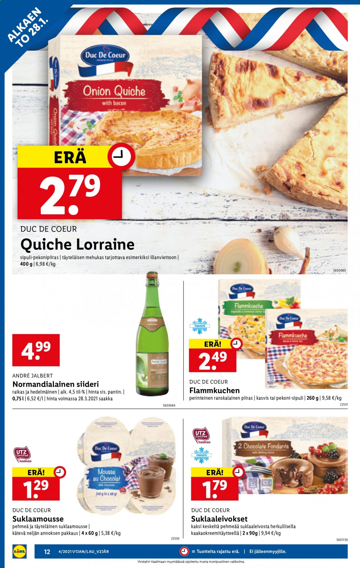 Lidl tarjoukset - 28.01.2021 - 03.02.2021. Sivu 12