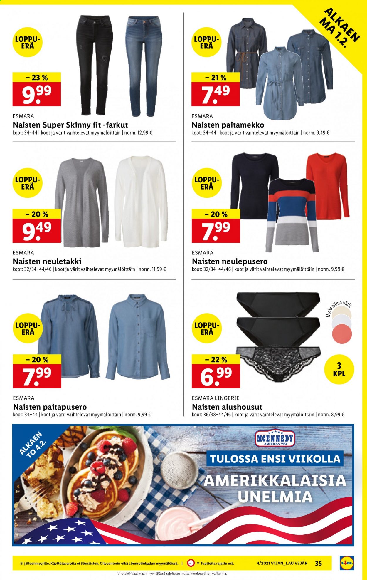 Lidl tarjoukset - 28.01.2021 - 03.02.2021. Sivu 35