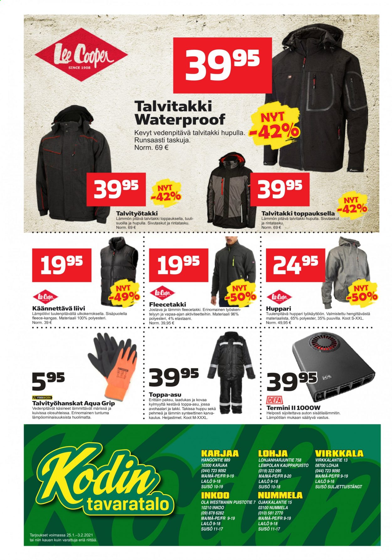 Kodintavaratalo tarjoukset - 25.01.2021 - 03.02.2021. Sivu 12
