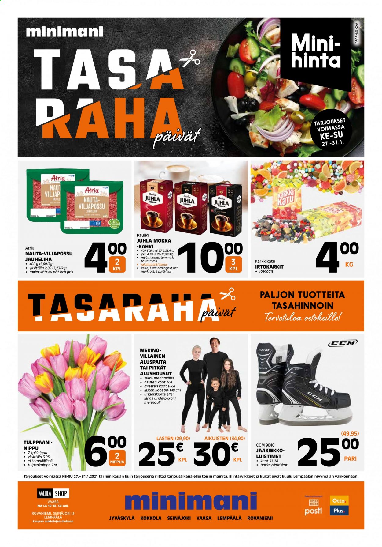 Minimani tarjoukset - 27.01.2021 - 31.01.2021. Sivu 1