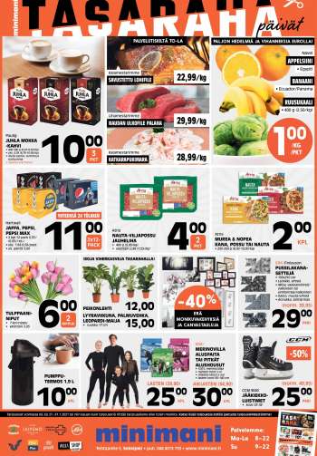 Minimani tarjoukset  - 27.01.2021 - 31.01.2021.