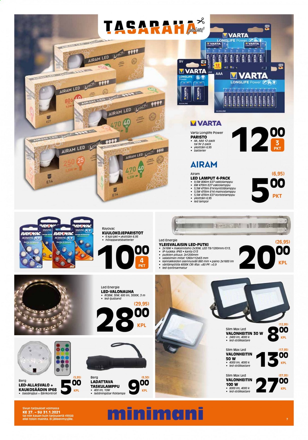 Minimani tarjoukset - 27.01.2021 - 31.01.2021. Sivu 9