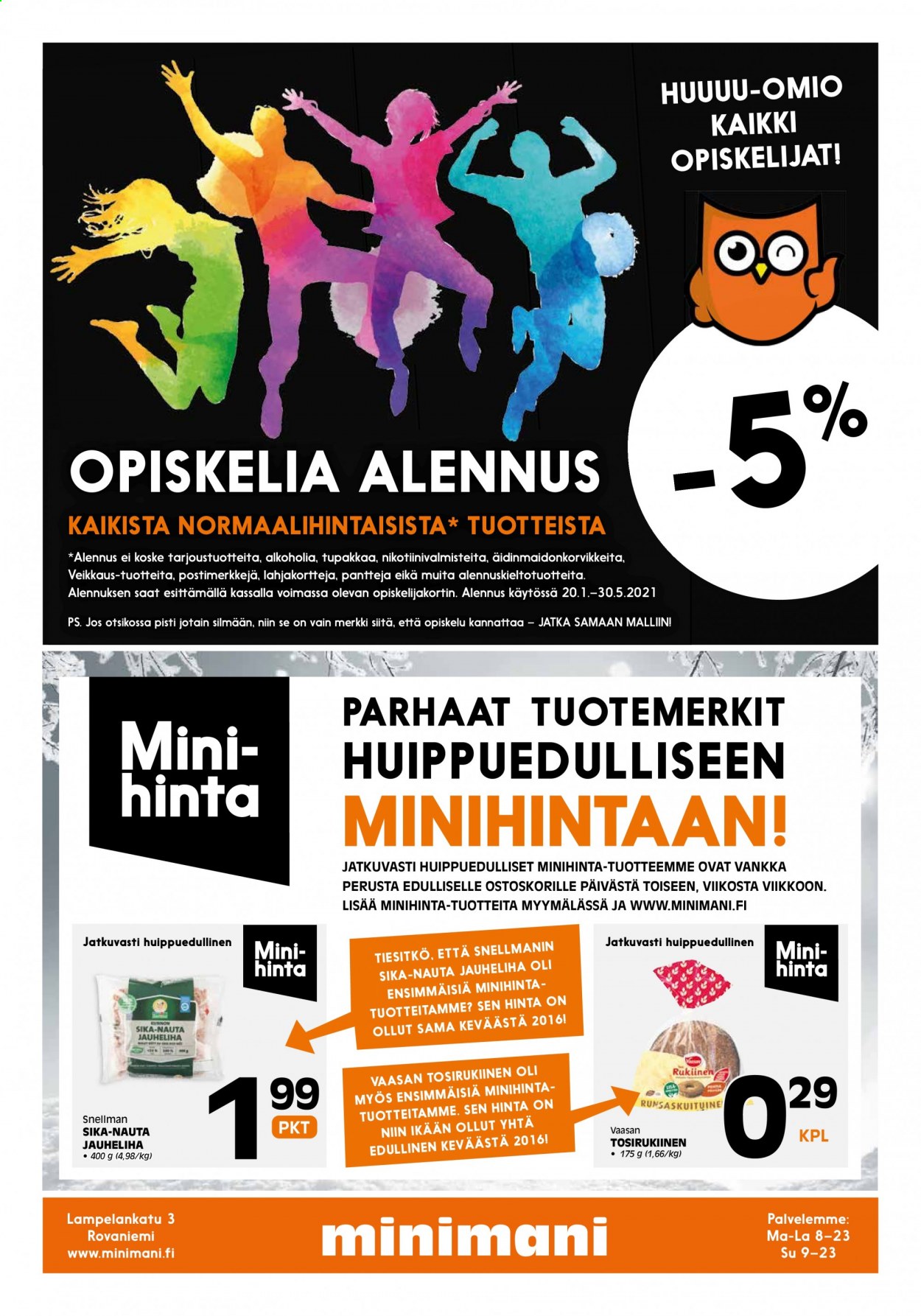 Minimani tarjoukset - 27.01.2021 - 31.01.2021. Sivu 12