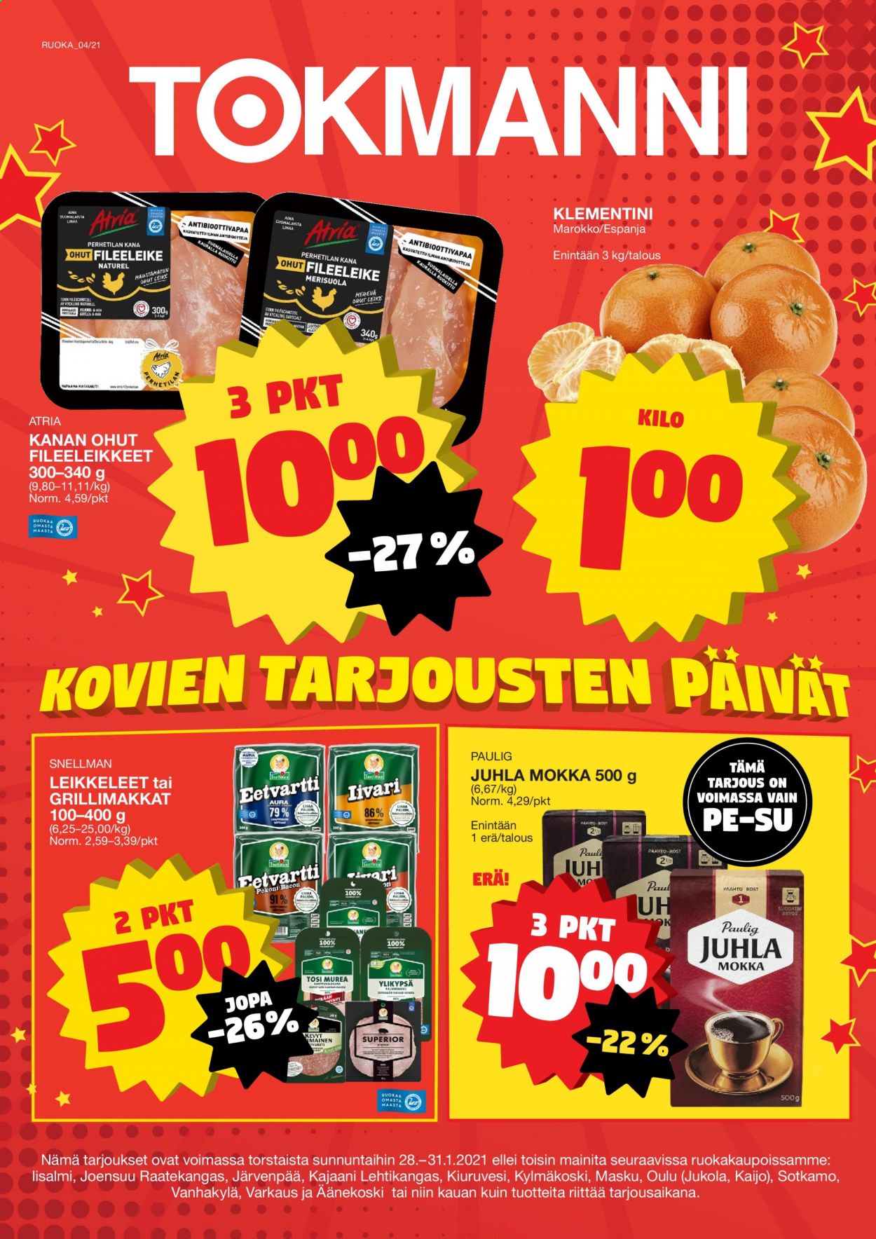 Tokmanni tarjoukset - 28.01.2021 - 31.01.2021. Sivu 1