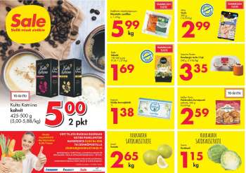 Sale tarjoukset  - 28.01.2021 - 31.01.2021.
