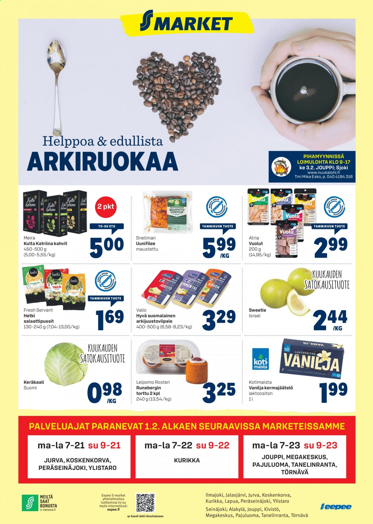 S-market tarjoukset - 28.01.2021 - 31.01.2021. Sivu 1