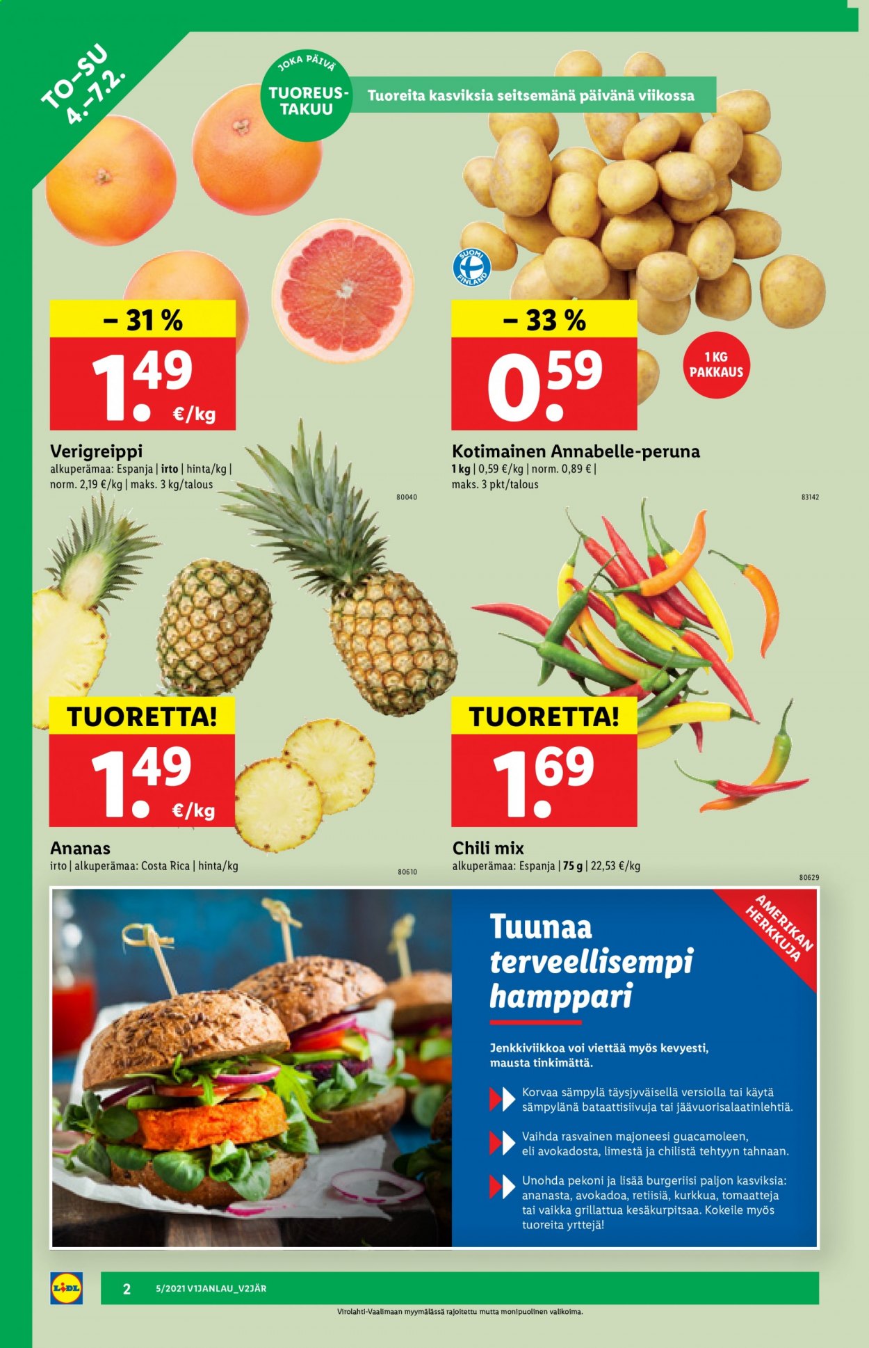 Lidl tarjoukset - 04.02.2021 - 10.02.2021. Sivu 2