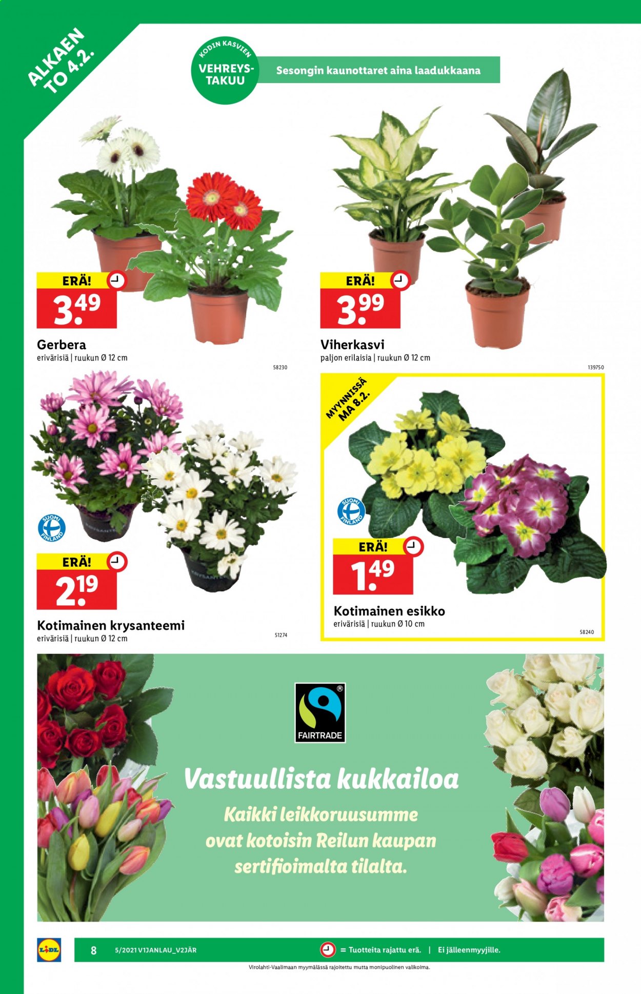 Lidl tarjoukset - 04.02.2021 - 10.02.2021. Sivu 8