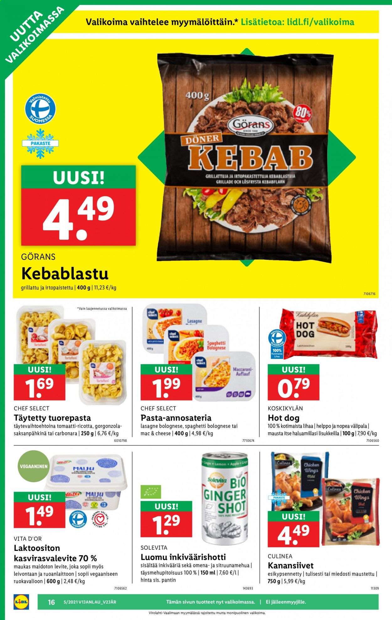 Lidl tarjoukset - 04.02.2021 - 10.02.2021. Sivu 16