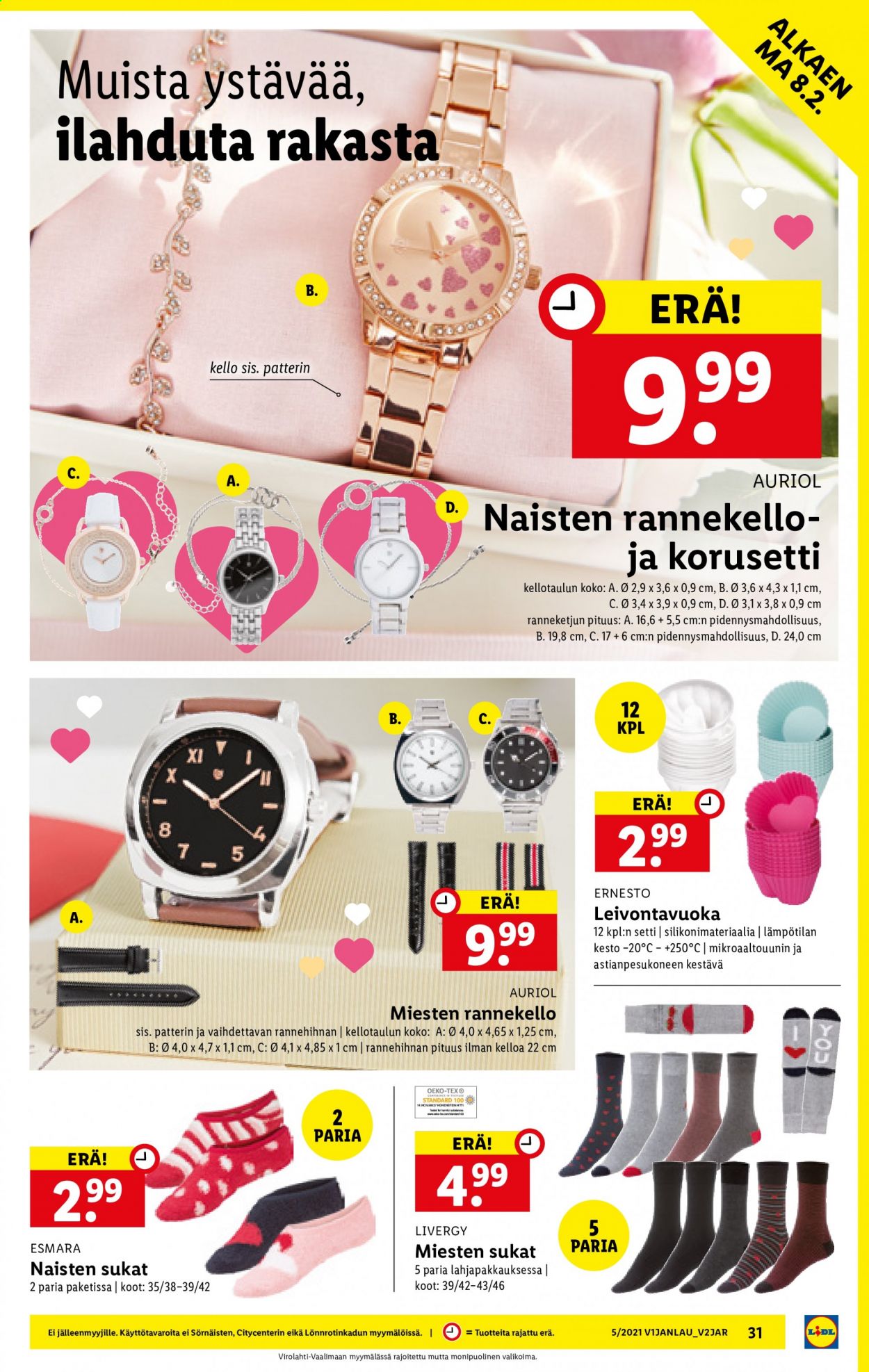 Lidl tarjoukset - 04.02.2021 - 10.02.2021. Sivu 31
