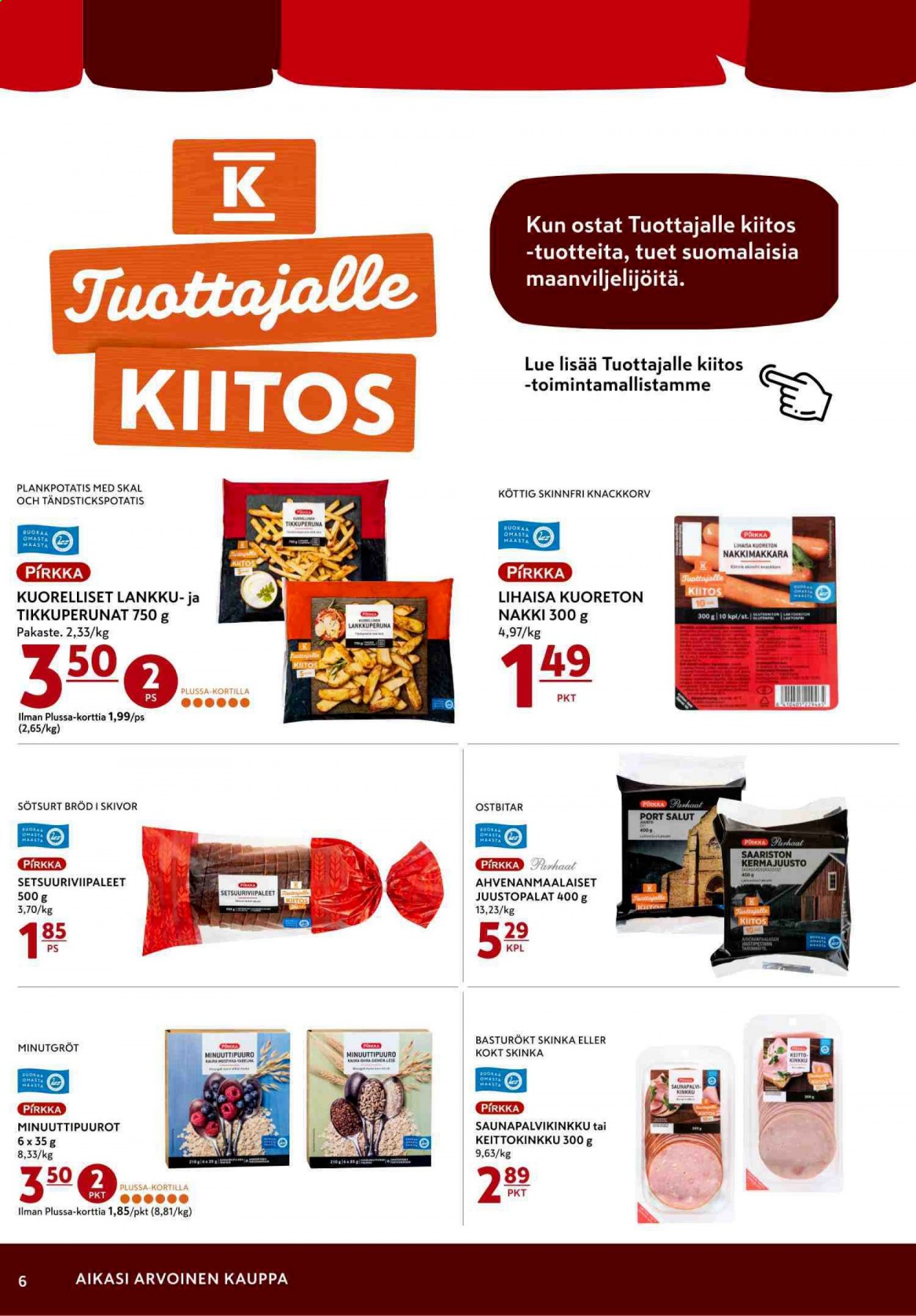 K-citymarket tarjoukset - 01.02.2021 - 03.02.2021. Sivu 6