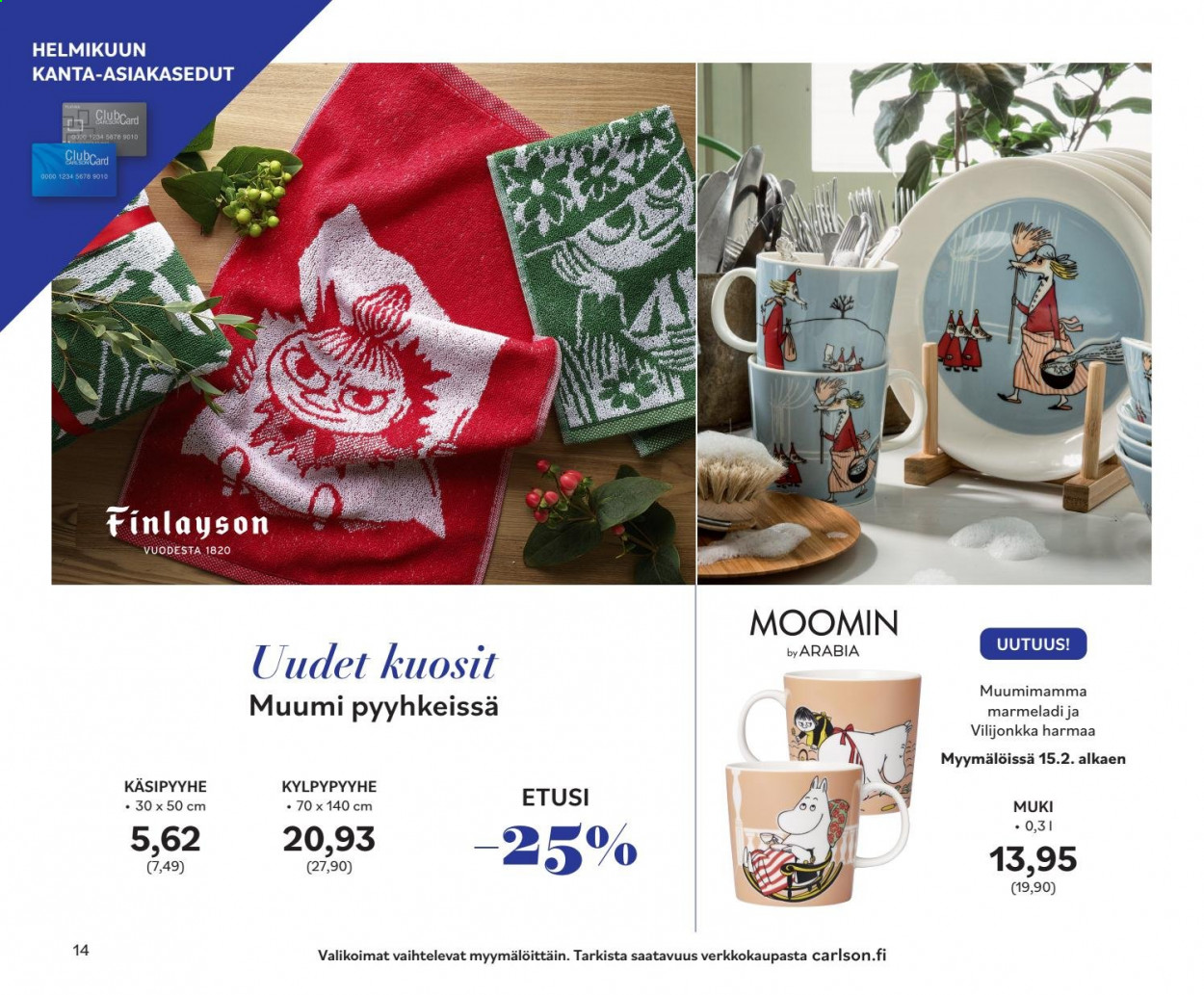 Carlson tarjoukset - 31.01.2021 - 28.02.2021. Sivu 14