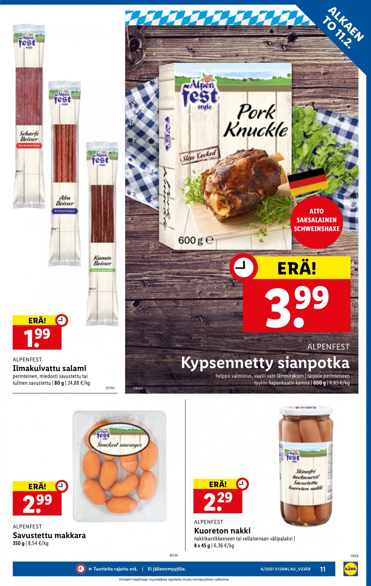 Lidl tarjoukset - 11.02.2021 - 17.02.2021. Sivu 11