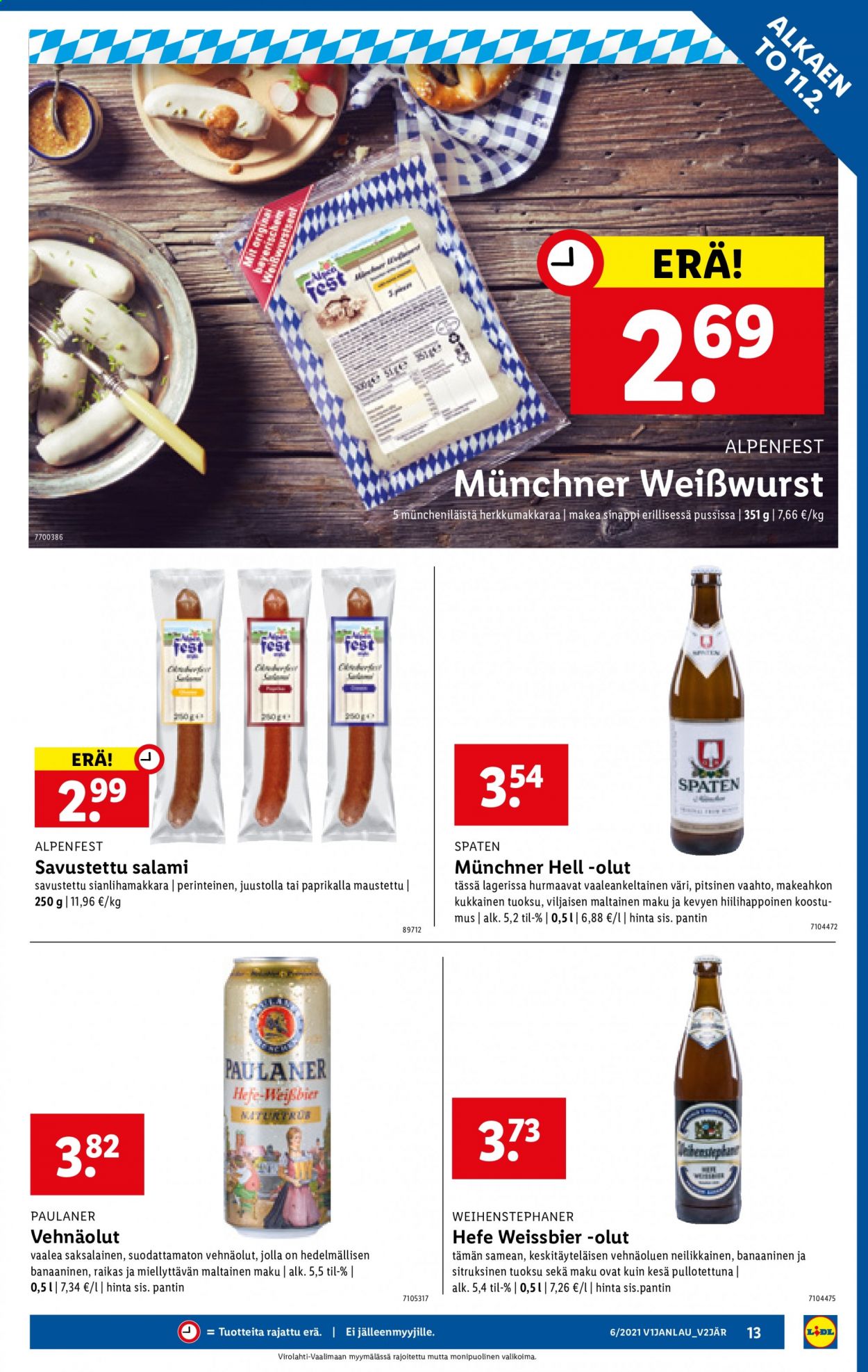 Lidl tarjoukset - 11.02.2021 - 17.02.2021. Sivu 13