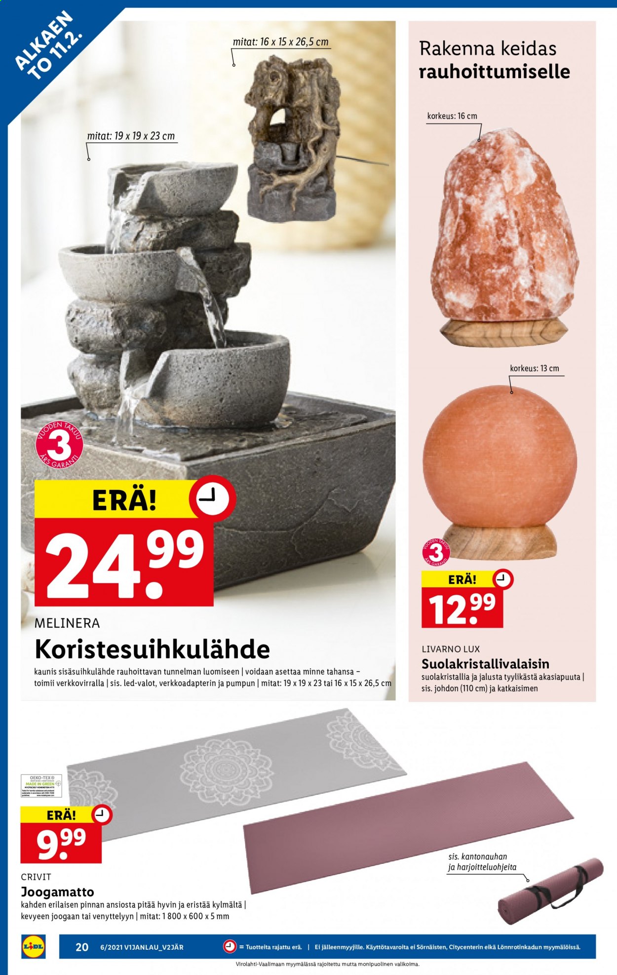 Lidl tarjoukset - 11.02.2021 - 17.02.2021. Sivu 20