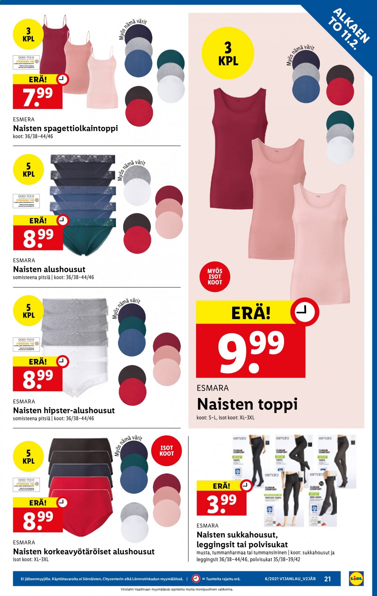 Lidl tarjoukset - 11.02.2021 - 17.02.2021. Sivu 21