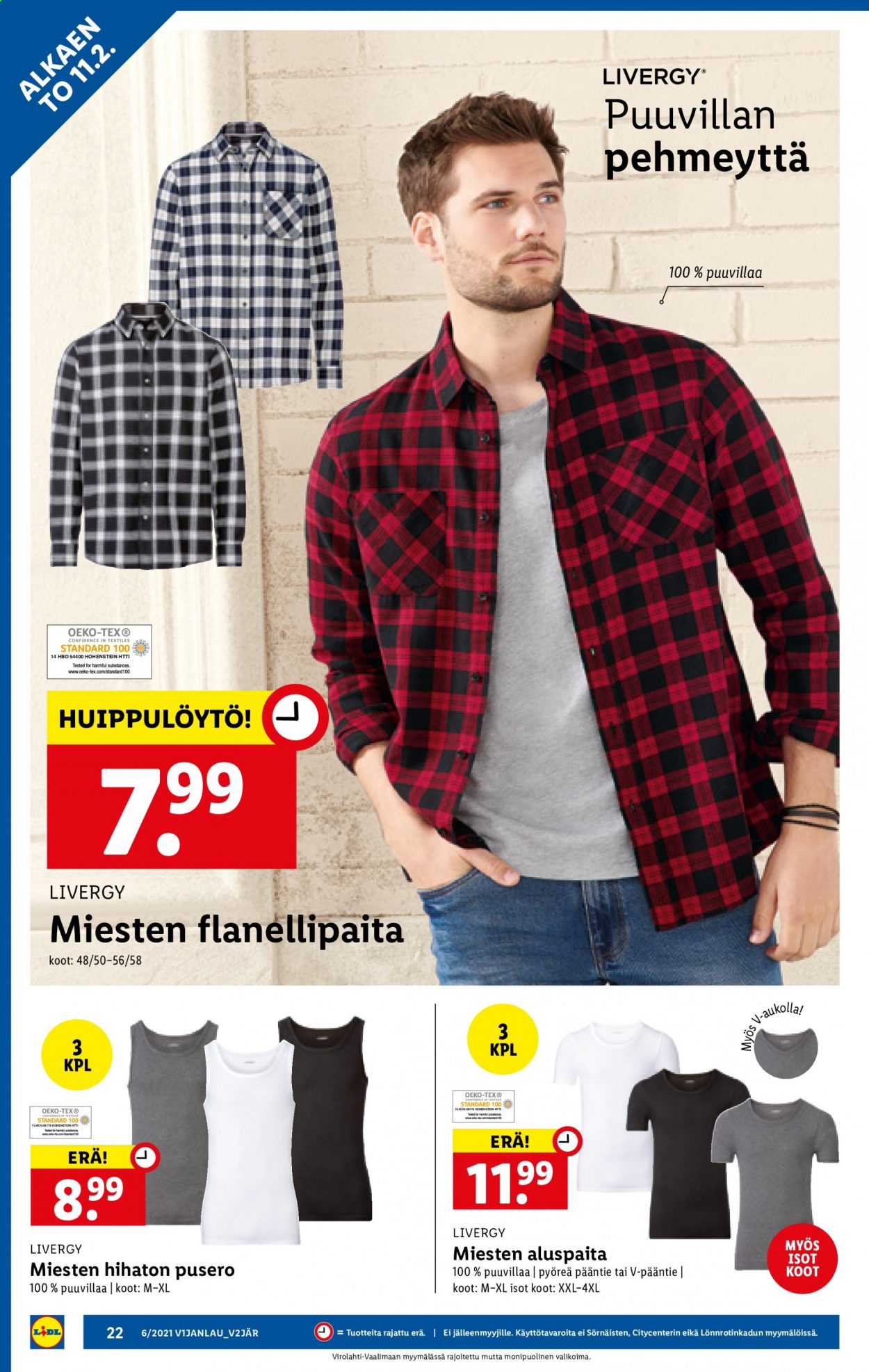 Lidl tarjoukset - 11.02.2021 - 17.02.2021. Sivu 22