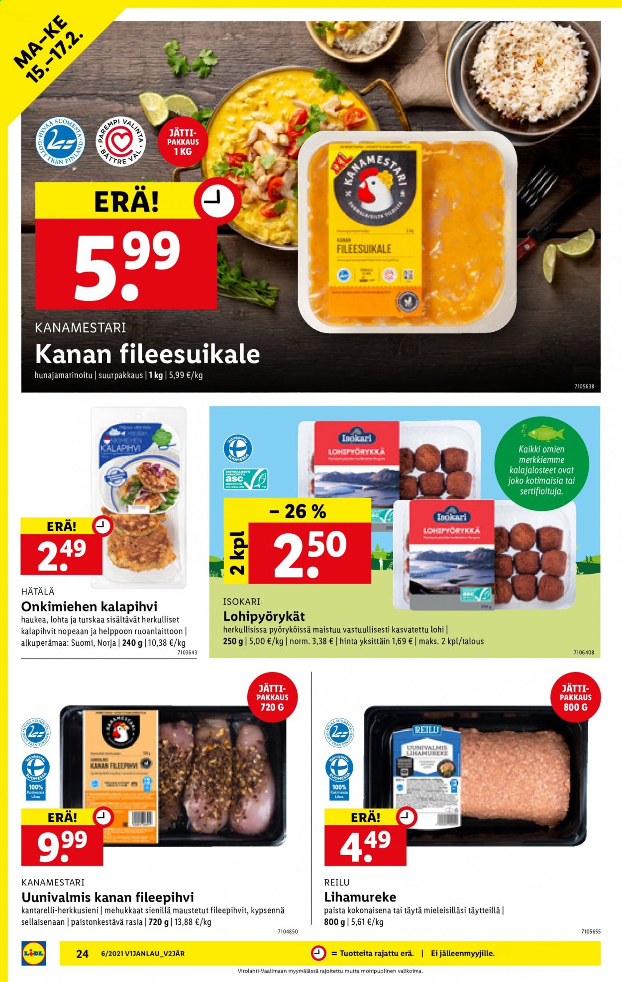 Lidl tarjoukset - 11.02.2021 - 17.02.2021. Sivu 24