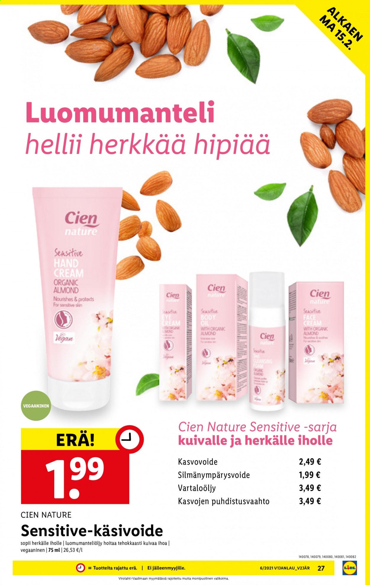 Lidl tarjoukset - 11.02.2021 - 17.02.2021. Sivu 27