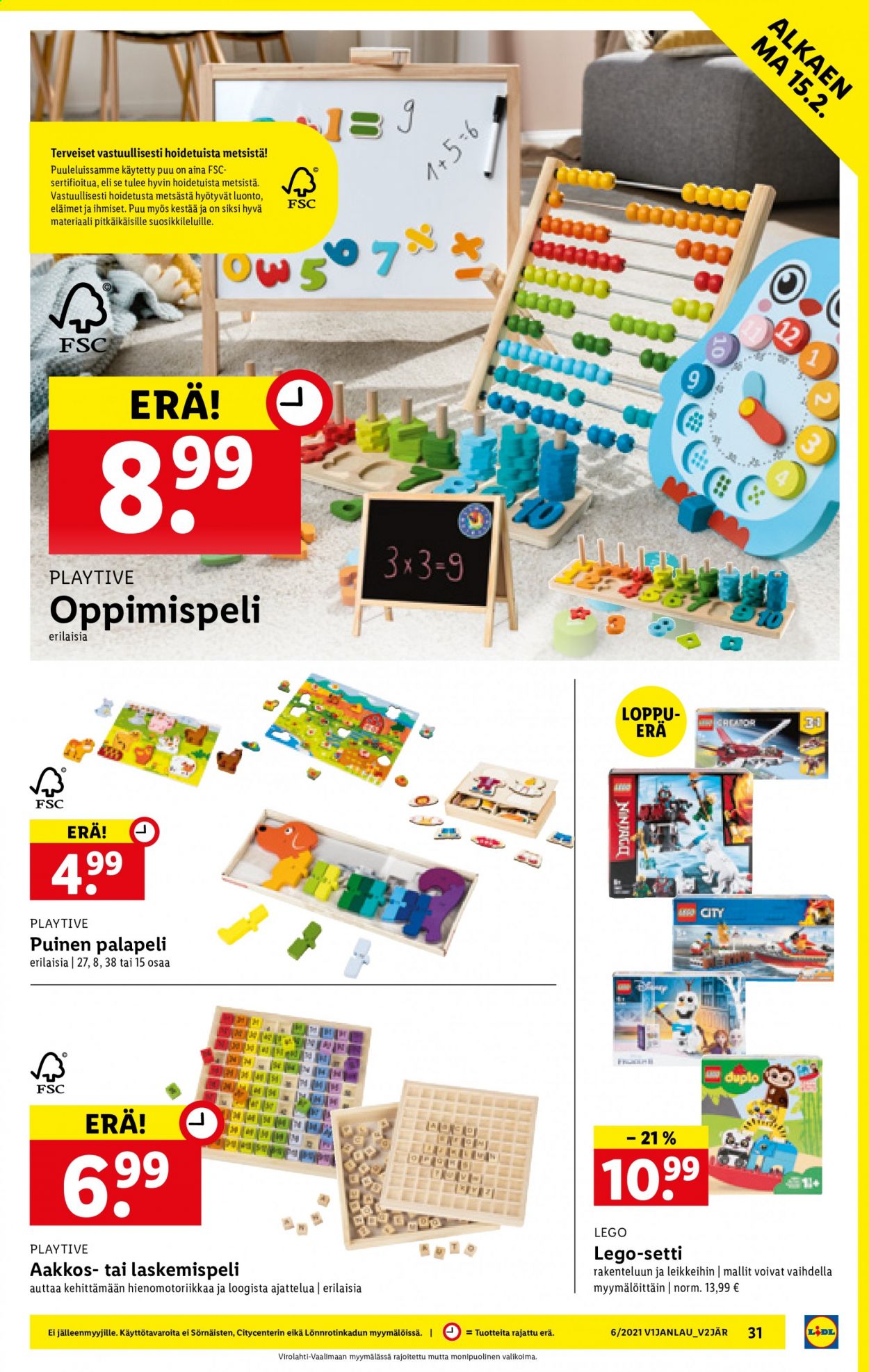 Lidl tarjoukset - 11.02.2021 - 17.02.2021. Sivu 31