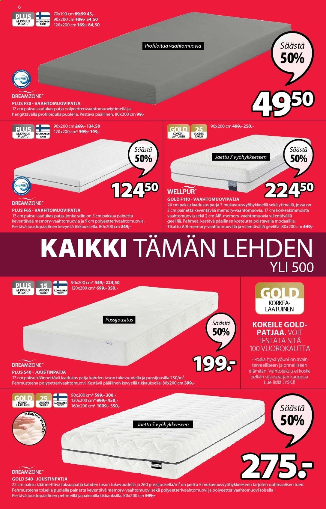 JYSK tarjoukset - 08.02.2021 - 14.02.2021. Sivu 6