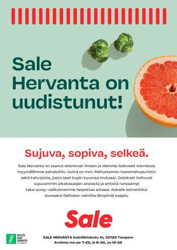 Sale tarjoukset .