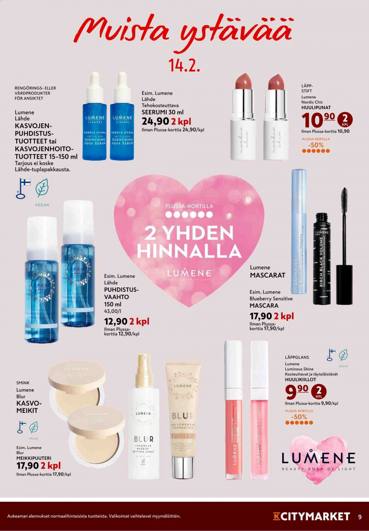 K-citymarket tarjoukset - 11.02.2021 - 14.02.2021. Sivu 9