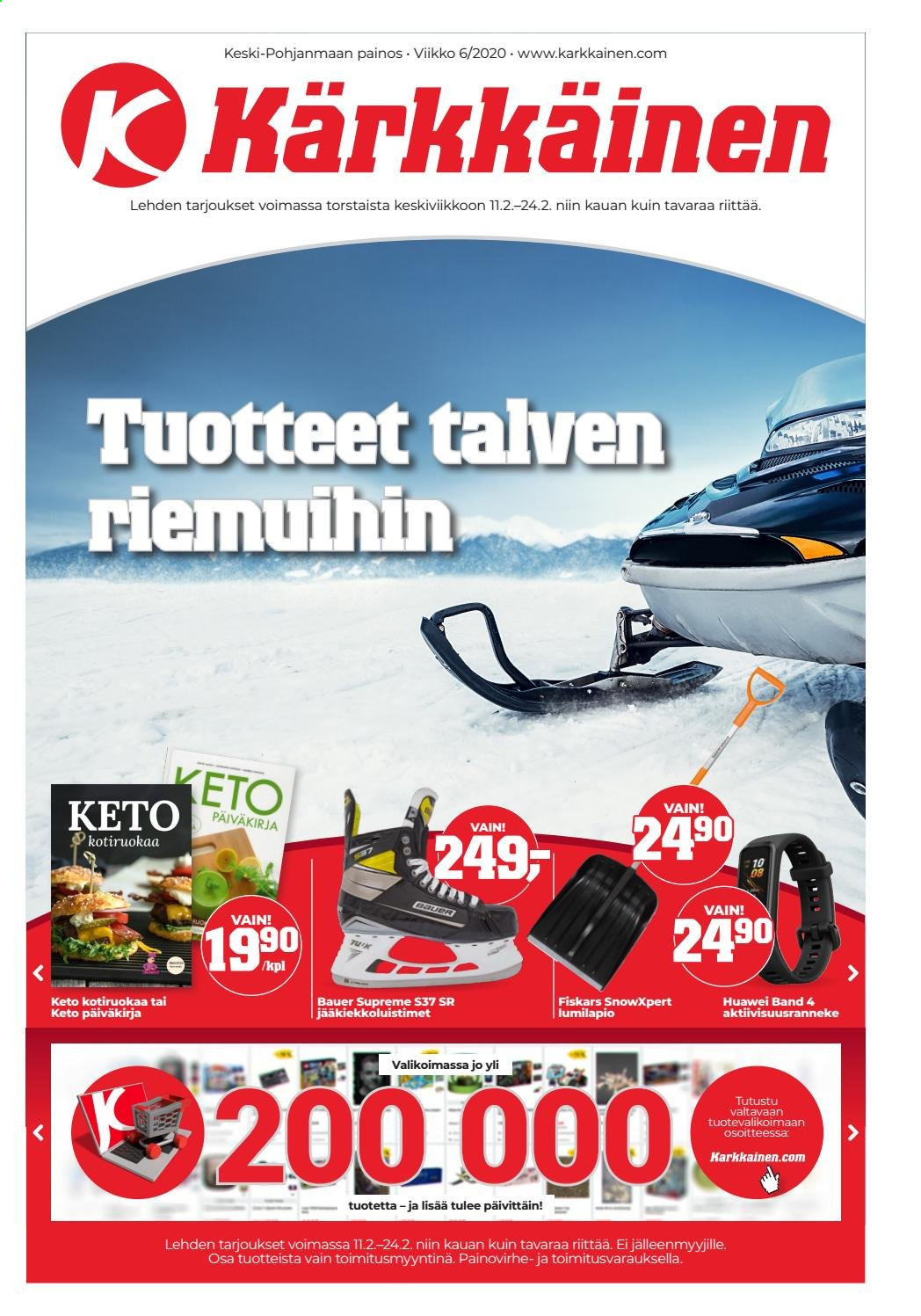thumbnail - Kärkkäinen tarjoukset  - 11.02.2021 - 24.02.2021 - Tarjoustuotteet - Fiskars. Sivu 1.