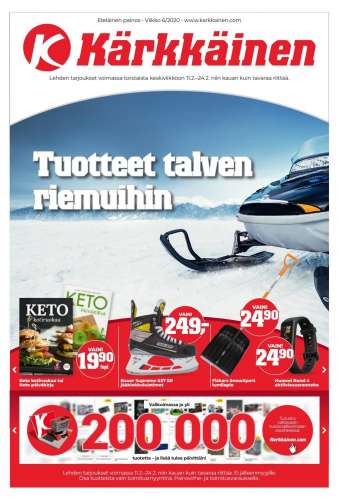 Kärkkäinen tarjoukset  - 11.02.2021 - 24.02.2021.