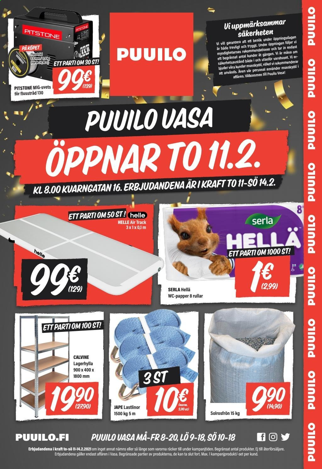 Puuilo tarjoukset - 11.02.2021 - 14.02.2021. Sivu 1