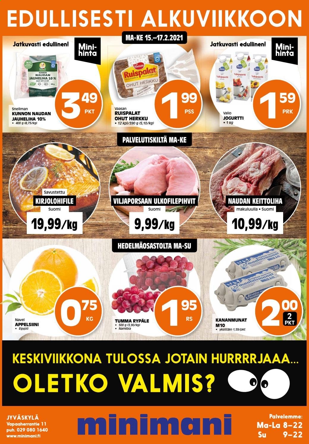 Minimani tarjoukset - 15.02.2021 - 17.02.2021. Sivu 1